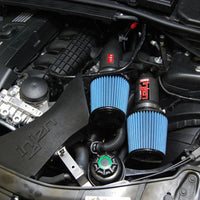 Injen 07-09 335i E92 / 08-09 135i E82 3.0L L6 Twin intake Wrinkle Black Short Ram Intake