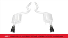 Load image into Gallery viewer, Corsa 15-17 Ford Mustang GT 3.0in Inlet / 4.5in Outlet Black PVD Tip Kit (For Corsa Exhaust Only)