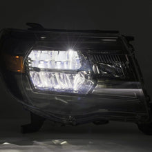 Load image into Gallery viewer, AlphaRex 05-11 Toyota Tacoma LUXX Crystal Headlights Plank Style Chrome w/Activation Light/DRL