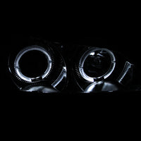 ANZO 2000-2004 Infiniti I30 Projector Headlights w/ Halo Chrome