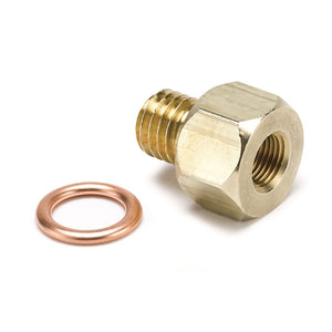 Autometer Metric Electric Temperature or Pressure Adapter - 1/8in NPT to M12x1.75