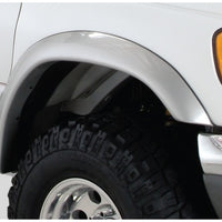 Bushwacker 92-14 Ford E-250 Super Duty Extend-A-Fender Style Flares 2pc - Black