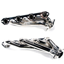 Load image into Gallery viewer, BBK 79-93 Mustang 351 Swap Shorty Unequal Length Exhaust Headers - 1-5/8 Titanium Ceramic