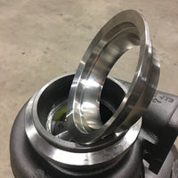 S475 S480 T6 Downpipe Flange Stainless stepped 5" to 4"