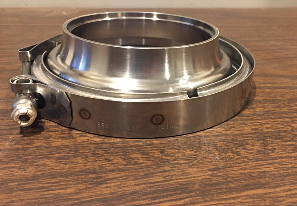 S475 S480 T6 Downpipe Flange Stainless stepped 5" to 4"
