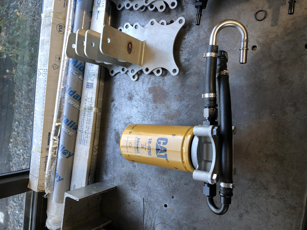 11-16 Duramax Cat or Donaldson single filter conversion/relocation