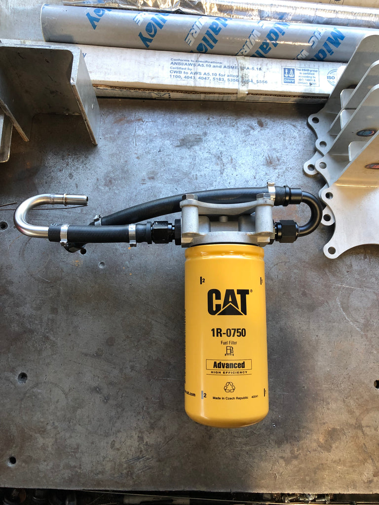 11-16 Duramax Cat or Donaldson single filter conversion/relocation