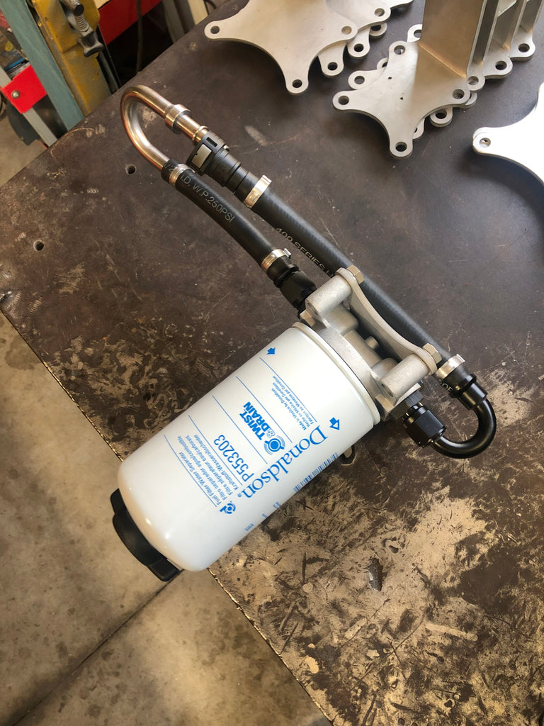 11-16 Duramax Cat or Donaldson single filter conversion/relocation