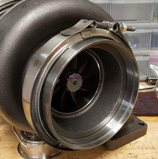 S475 S480 T6 Downpipe Flange Stainless or Mild Steel 5"