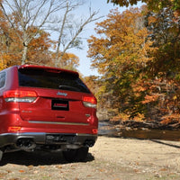 Corsa 14-16 Jeep Grand Cherokee Summit Edition Black 2.5in Dual Rear Exit Cat-Back Exhaust