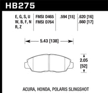 Load image into Gallery viewer, Hawk 97-99 Acura CL / 93-02 Honda Accord Coupe DX/EX/LX/96-10 Civic Coupe EX DTC-60 Race Brake Pads