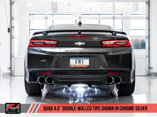 Load image into Gallery viewer, AWE Tuning 16-19 Chevrolet Camaro SS Axle-back Exhaust - Touring Edition (Quad Chrome Silver Tips)