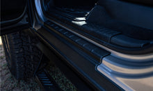 Load image into Gallery viewer, Bushwacker 19-22 Chevrolet Silverado Crew Cab Trail Armor Rocker Panel and Sill Plate Cover - Black