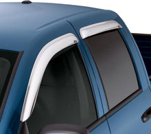 Load image into Gallery viewer, AVS 15-18 Chevy Silverado 2500 Crew Cab Ventvisor Front &amp; Rear Window Deflectors 4pc - Chrome