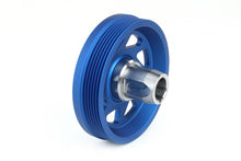 Load image into Gallery viewer, PERRIN 22-26 Subaru WRX/BRZ &amp; Toyota GR86 / 20-25 FXT/OBXT Lightweight Crank Pulley - Blue