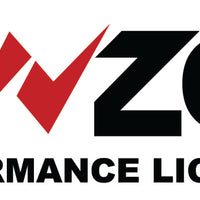 ANZO LED Headlights Universal 7in ROUND LED Universal Headlight Black (Pair)