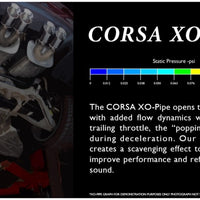 Corsa 05-08 Chevrolet Corvette C6 6.0L V8 Manual XO Pipe Exhaust