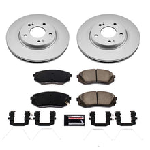 Load image into Gallery viewer, Power Stop 2022 Hyundai Kona Front Z17 Coated Brake Kit