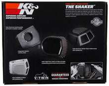 Load image into Gallery viewer, K&amp;N Street Metal Intake System for 01-16 Harley-Davidson Softail/Dyna - Shaker Black