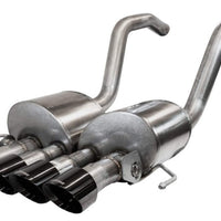 Corsa 2014-2019 Chevrolet Corvette C7 Z06 6.2L 2.75in Xtreme Axle-Back w/ Dual NPP & Quad Black Tips