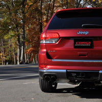 Corsa 14-16 Jeep Grand Cherokee Summit Edition Black 2.5in Dual Rear Exit Cat-Back Exhaust
