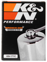 Load image into Gallery viewer, K&amp;N Harley-Davidson / Buell 3in OD x 4.063in H Chrome Oil Filter