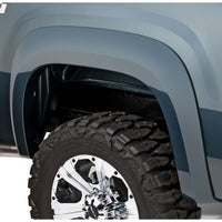 Bushwacker 07-13 GMC Sierra 1500 Fleetside Extend-A-Fender Style Flares 2pc 78.7/97.6in Bed - Black