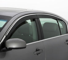 Load image into Gallery viewer, AVS 01-06 Lexus LS430 Ventvisor Low Profile Deflectors 4pc - Smoke w/Chrome Trim