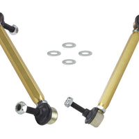 Whiteline 02-06 Mini Cooper S Rear Swaybar link kit-Adjustable ball end links