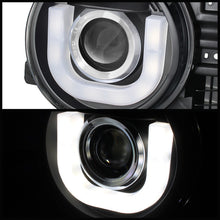 Load image into Gallery viewer, Spyder Toyota FJ Cruiser 07-14 Projector Halogen Model- 3D DRL LED Blk PRO-YD-TFJ07-3DDRL-BK