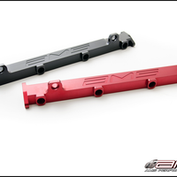 AMS Performance 03-07 Misubishi EVO VIII/IX CNC Machined Aluminum Fuel Rail - Black