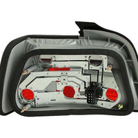 ANZO 1992-1998 BMW 3 Series E36 Sedan Taillights Red/Smoke