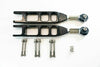 ISC Suspension 08-21 Subaru Impreza V3 Rear Adjustable Control Arms - Stealth Series Black