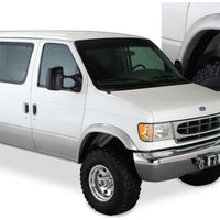 Bushwacker 92-14 Ford E-250 Super Duty Extend-A-Fender Style Flares 2pc - Black