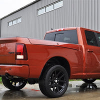 Corsa 09-14 Dodge Ram 1500 4.7L/5.7L V8 Quad/Crew Cab/Short Bed Black Dual Rear Exit Cat-Back Exhaus