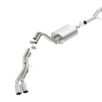 Borla 2015 Cadillac Escalade/Yukon Denali 6.2L V8 AT 2WD/4WD Split Side Exit SS S-Type CB Exhaust