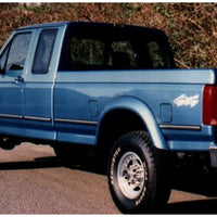 Bushwacker 92-96 Ford F-150 Styleside Extend-A-Fender Style Flares 4pc 81.0/96.0in Bed - Black