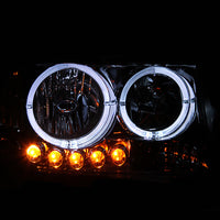 ANZO 2005-2008 Toyota Corolla Crystal Headlight Chrome Amber