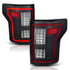 ANZO 15-17 Ford F-150 LED Taillights Black w/ Sequential