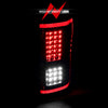 ANZO 15-17 Ford F-150 LED Taillights Black w/ Sequential