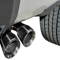 Corsa 14 GMC Sierra/Chevy Silv 1500 Reg. Cab/Std. Bed 5.3L V8 Polished Sport Single Side CB Exhaust