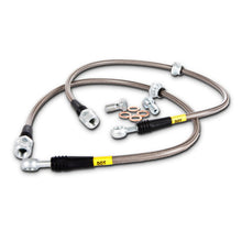 Load image into Gallery viewer, StopTech 98-05 Lexus GS300/GS350/GS400/GS430/GS450H Rear Stainless Steel Brake Lines