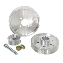 Load image into Gallery viewer, BBK 02-04 Mustang 4.6 GT Underdrive Pulley Kit - Lightweight CNC Billet Aluminum (3pc)