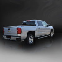Corsa 14 GMC Sierra/Chevy Silv 1500 Reg. Cab/Std. Bed 5.3L V8 Polished Sport Single Side CB Exhaust