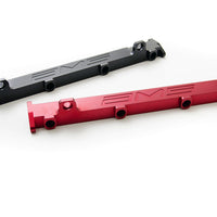 AMS Performance 03-07 Misubishi EVO VIII/IX CNC Machined Aluminum Fuel Rail - Black