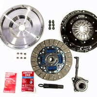 DKM Clutch 2.0 VW/Audi A3 FSI 6 Bolt Sprung Organic MB Clutch w/Steel Flywheel (440 ft/lbs Torque)