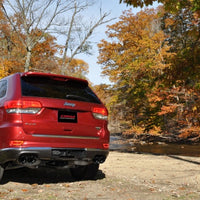 Corsa 14-16 Jeep Grand Cherokee Summit Edition Black 2.5in Dual Rear Exit Cat-Back Exhaust