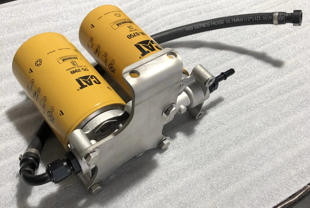 13-18 Cummins dual Cat filter conversion